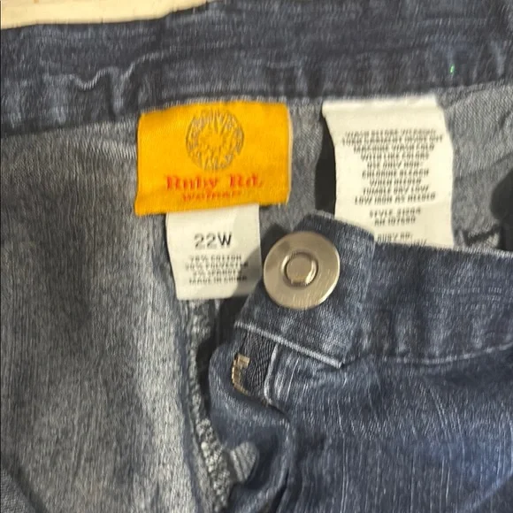 Ruby Rd. Classic Blue Jeans - Picture 2 of 3
